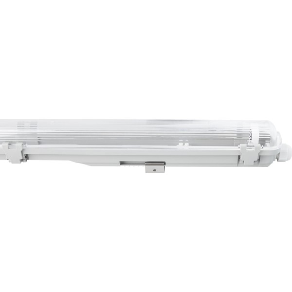 Pantalla ip65 p/2tubo led 150cm. abs+ps